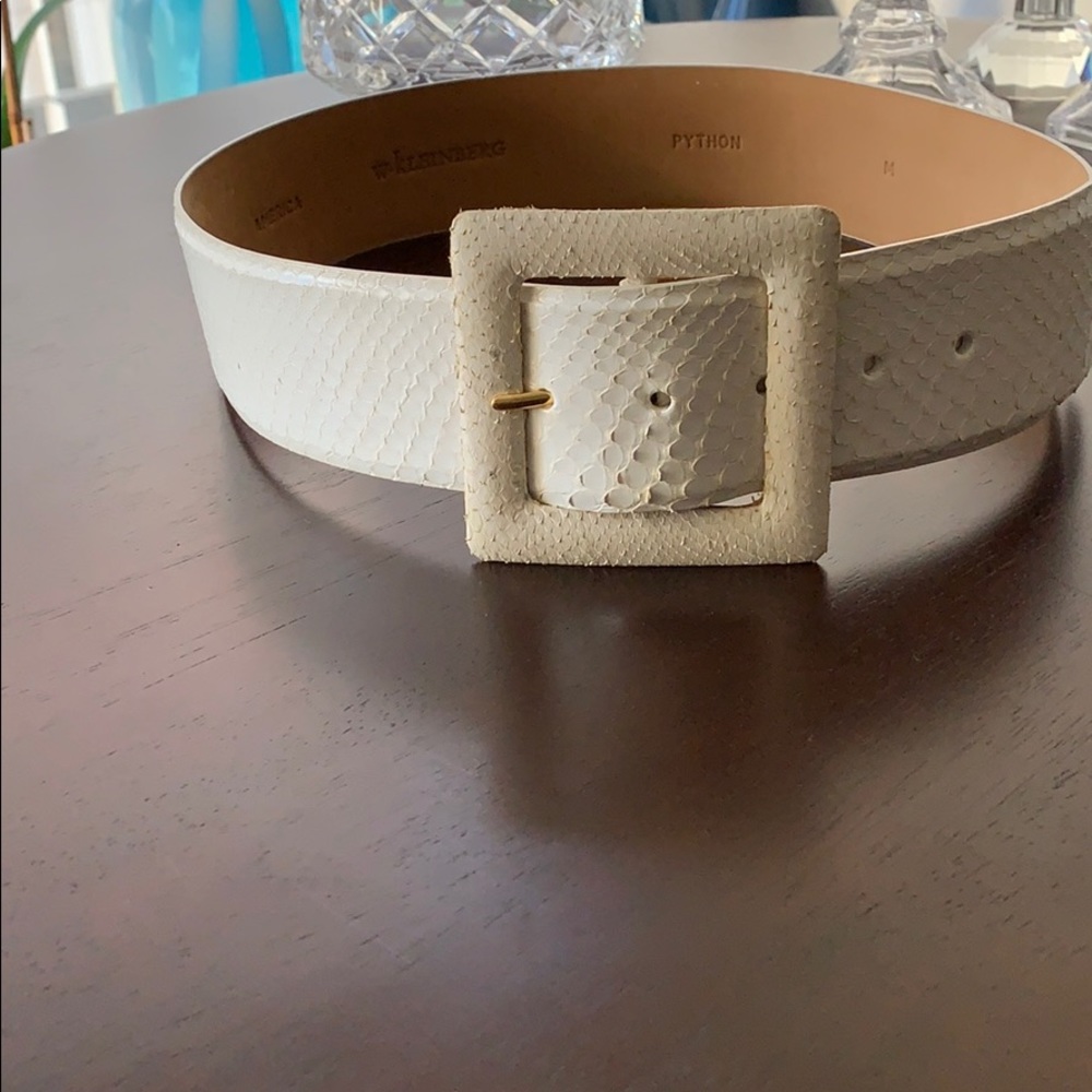 W. Kleinberg Python Belt - Picture 1 of 8